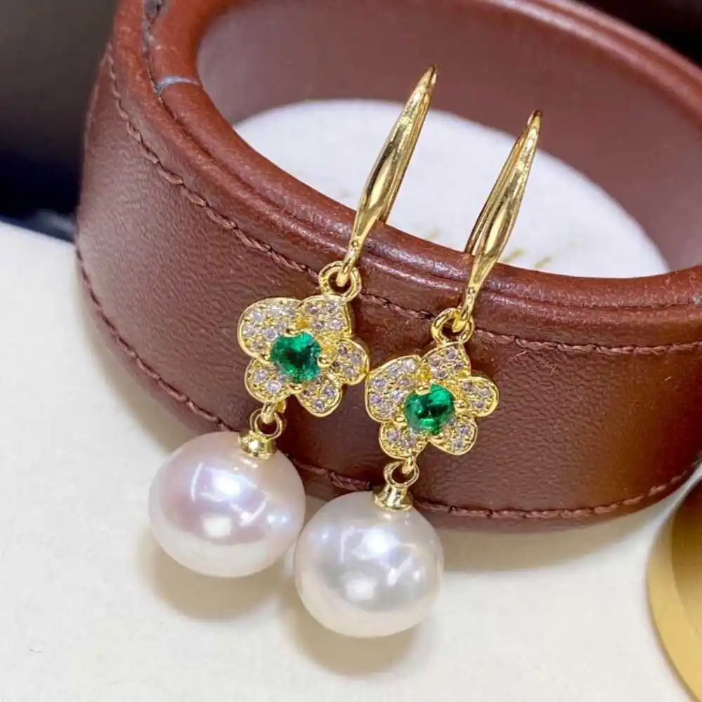 White freshwater Pearl 10-11MM ball earrings 18K sapphire earring VALENTINE'S DAY Thanksgiving Holiday gifts SOLID Mother's Day
White freshwater Pearl 10-11MM ball earrings 18K sapphire earring VALENTINE'S DAY Thanksgiving Holiday gifts SOLID Mother's Day