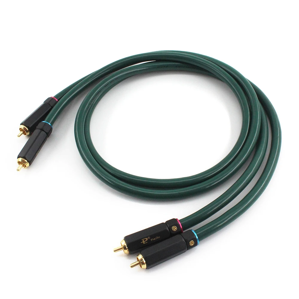 

Hifi pair furukaw Alpha series FA-220 OCC rca audio cable Amplifier CD DVD player Speaker PR-109 Gold RCA interconnect cable