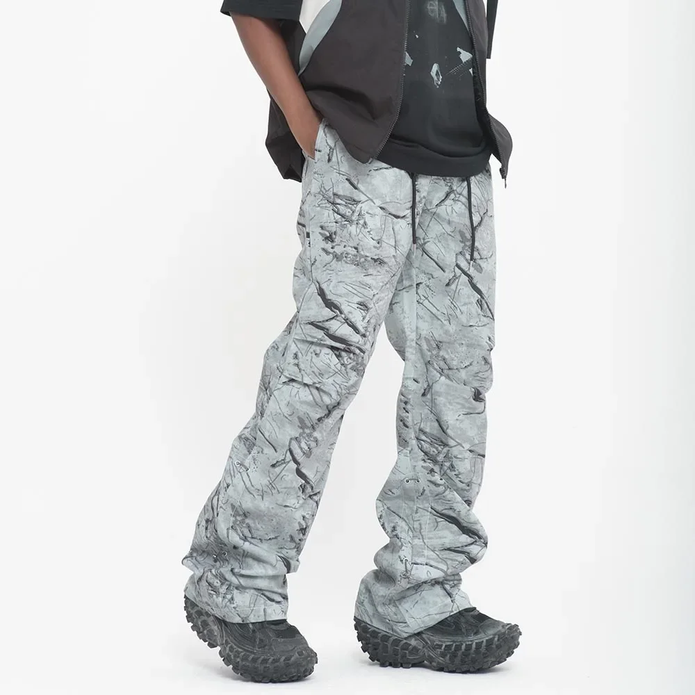 Streetwear Camouflage Drawstring Trousers for Men and Women Y2k Pantalones Hombre Overalls Patchwork Baggy Cargo Pants Oversized
Streetwear Camouflage Drawstring Trousers for Men and Women Y2k Pantalones Hombre Overalls Patchwork Baggy Cargo Pants Oversized