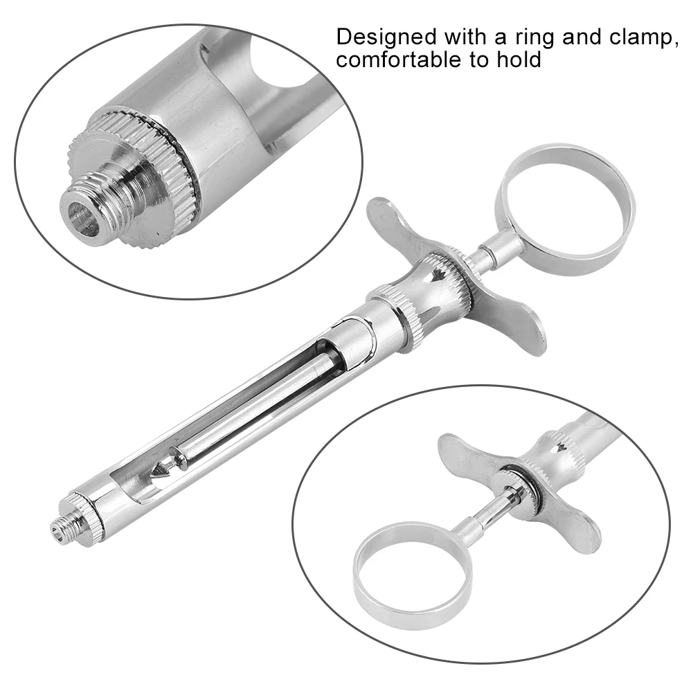 Stainless Steel Anesthetic Aspirating Syringe Professional Dentist Surgical Instruments 1.8ml
Stainless Steel Anesthetic Aspirating Syringe Professional Dentist Surgical Instruments 1.8ml
