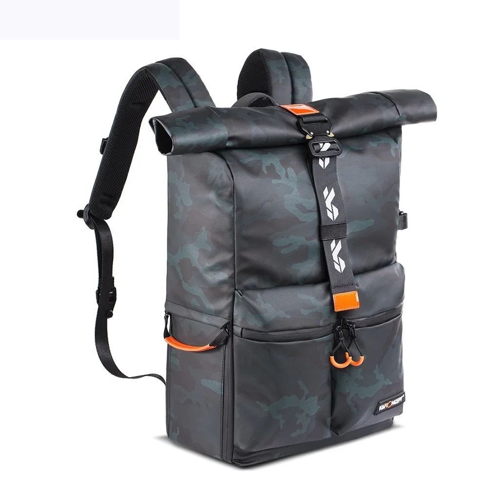 

New Concept Camera Backpack Waterproof Photography Bag for DSLR Camera Lens 15.6" Laptop bag with Rain Cover tripod hold