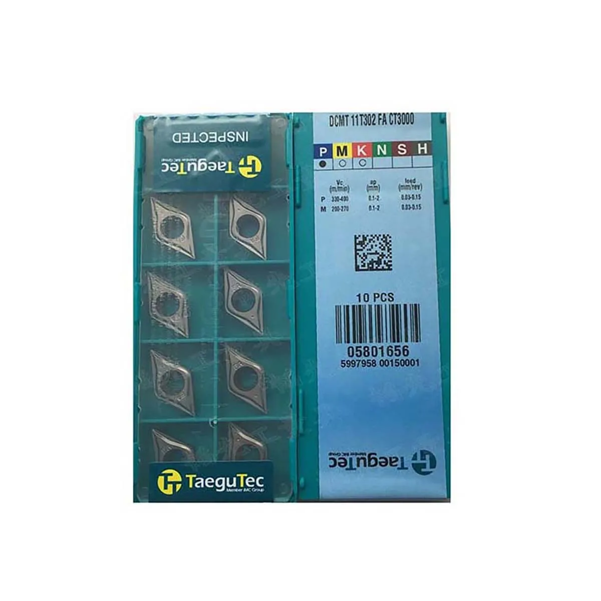 TaeguTec 100% Original DCMT DCMT070208 DCMT11T304 DCMT11T308 DCMT070204 FG CT3000 Medium Roughing Carbide Turning Inserts
TaeguTec 100% Original DCMT DCMT070208 DCMT11T304 DCMT11T308 DCMT070204 FG CT3000 Medium Roughing Carbide Turning Inserts