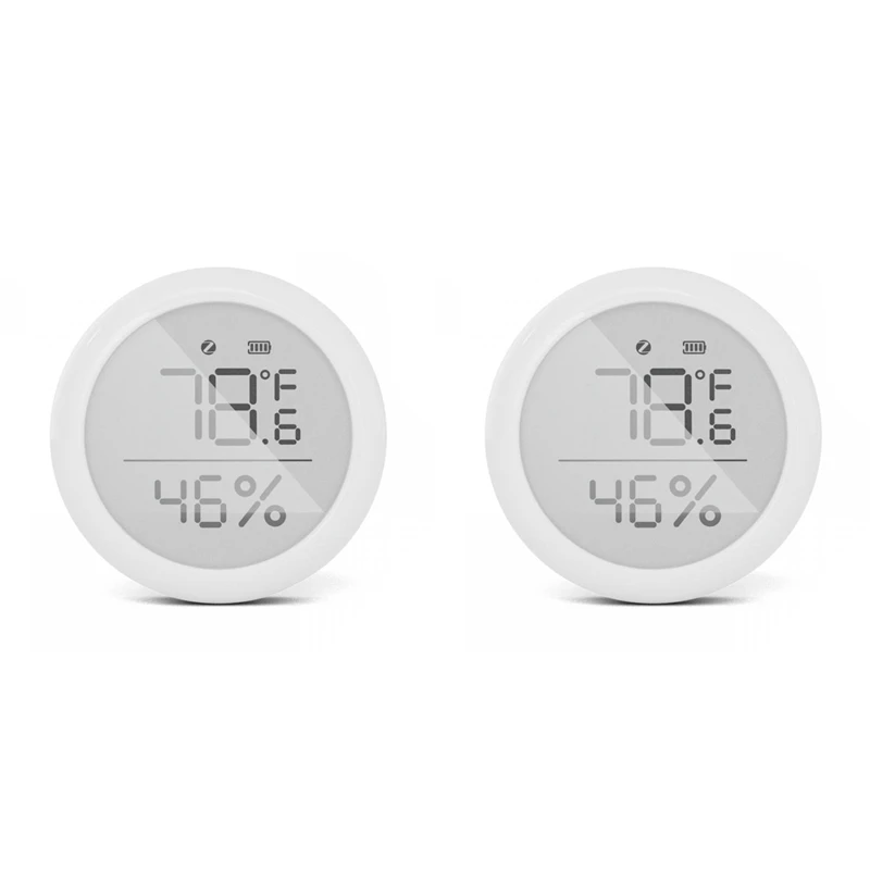 Датчик температуры и влажности 2X Tuya Zigbee с ЖК-дисплеем, комнатный гигрометр, термометр, умный контроль срока службы
Датчик температуры и влажности 2X Tuya Zigbee с ЖК-дисплеем, комнатный гигрометр, термометр, умный контроль срока службы