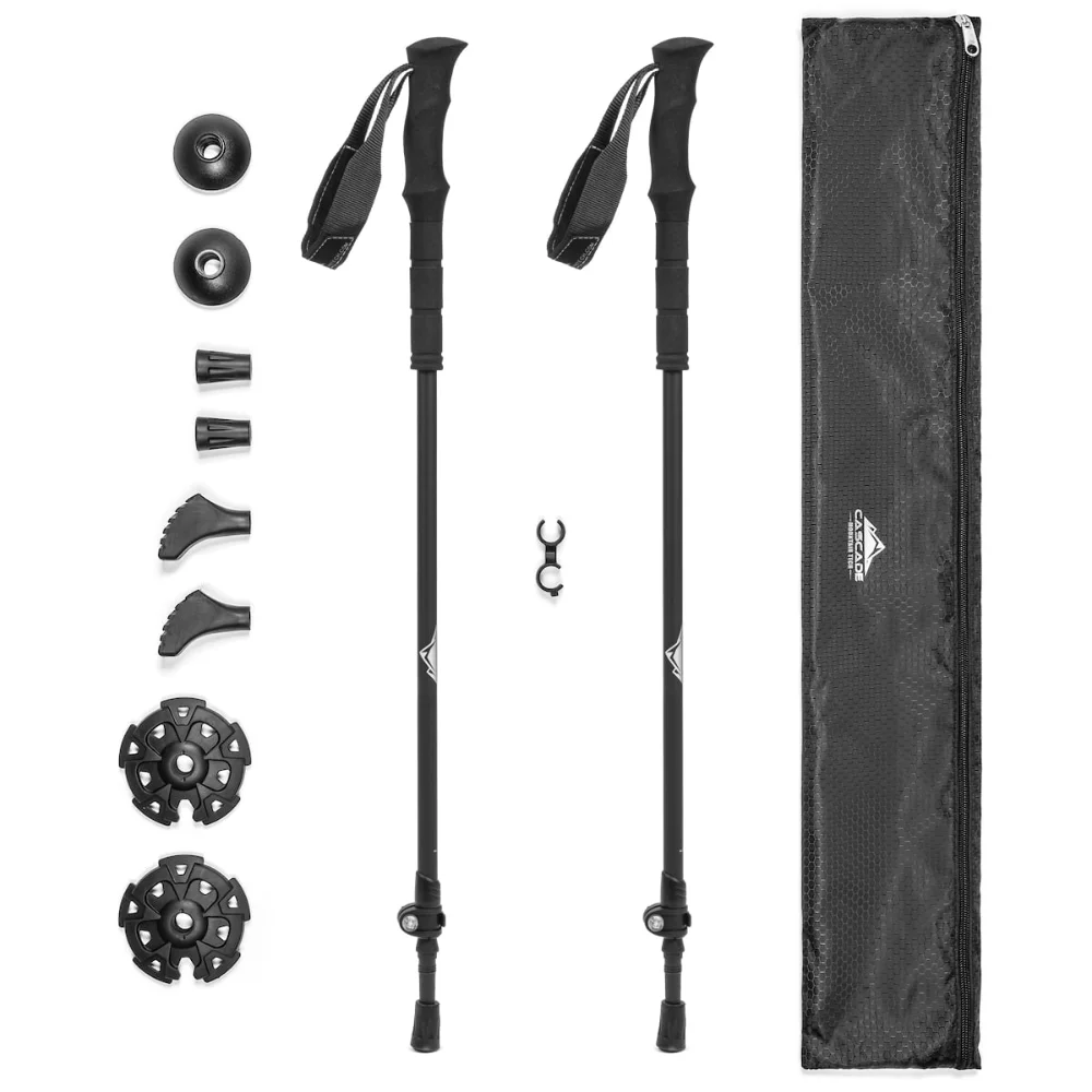 

Ultralight Carbon Fiber Quick Lock EVA Grip Trekking Poles - Collapsible Walking or Hiking Stick,freight fre