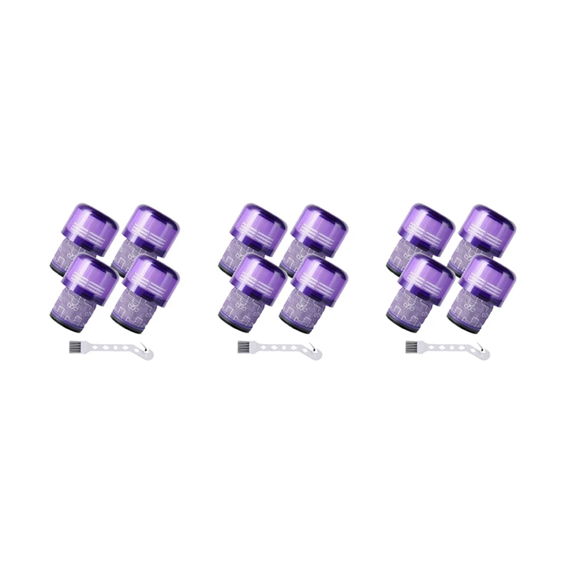 12 Pack Replacement Filter For Dyson V11 SV14 Animal Plus Absolute Vacuum Cleaner With Cleaning Brush
12 Pack Replacement Filter For Dyson V11 SV14 Animal Plus Absolute Vacuum Cleaner With Cleaning Brush