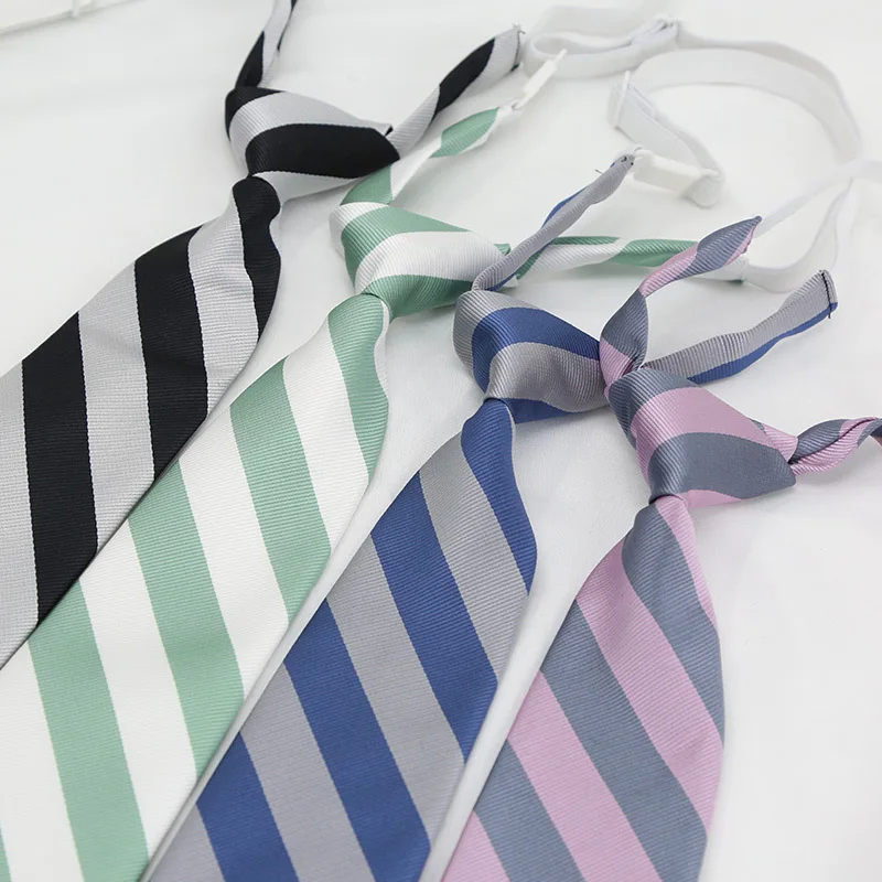 Striped Lazy Neckties for Mens Student Uniform Tie For Women Collar Bowknot Adult Neck Ties Cravats Girls Bowties
Striped Lazy Neckties for Mens Student Uniform Tie For Women Collar Bowknot Adult Neck Ties Cravats Girls Bowties