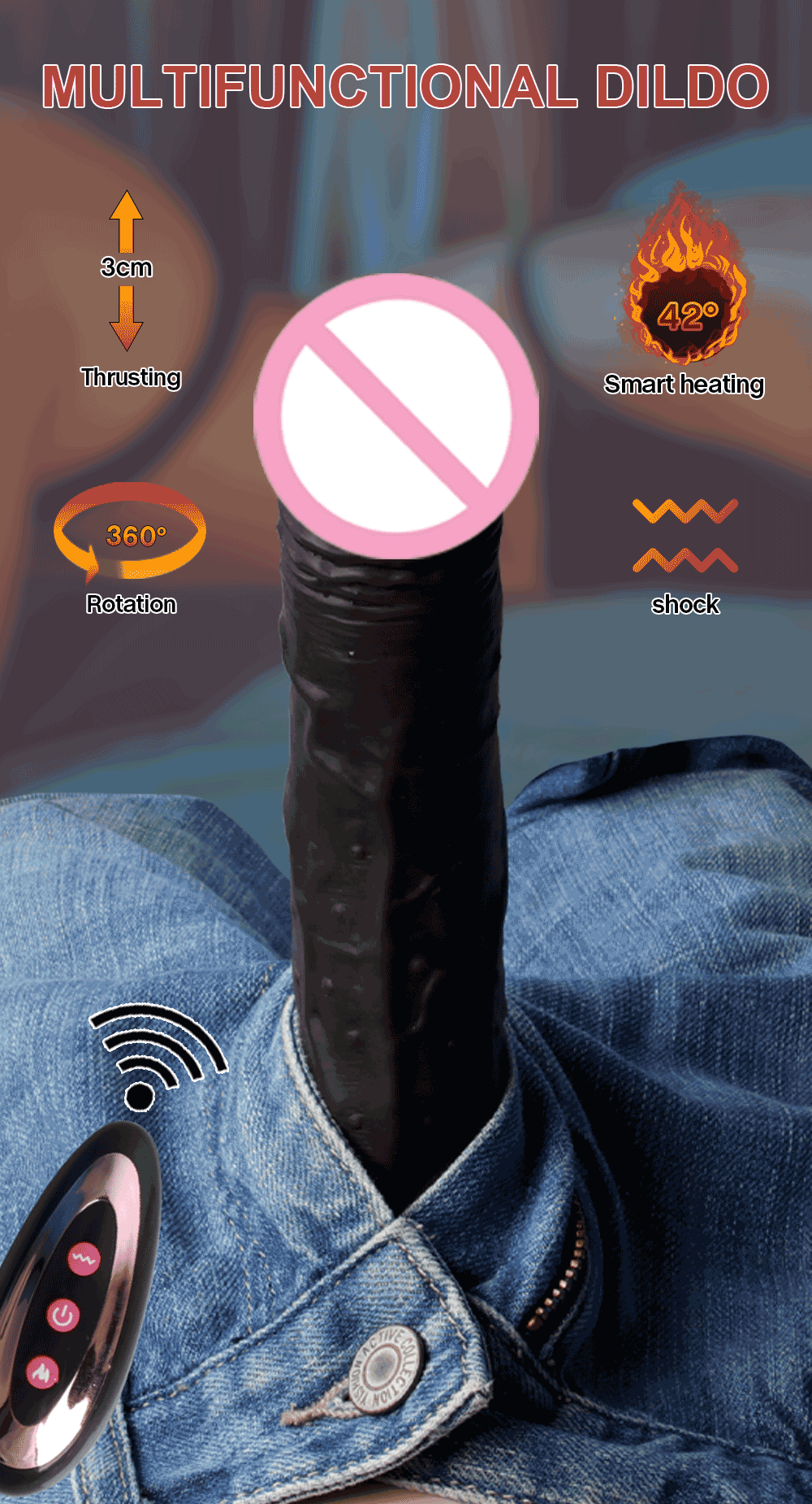 Realistic Dildo Vibrator For Women Dildos Sex Toys Heating Dick Remote Control Telescopic Rotating Penis Vibrators Sex Machine Realistic Dildo Vibrator For Women Dildos Sex Toys Heating Dick Remote Control Telescopic Rotating Penis Vibrators Sex Machine