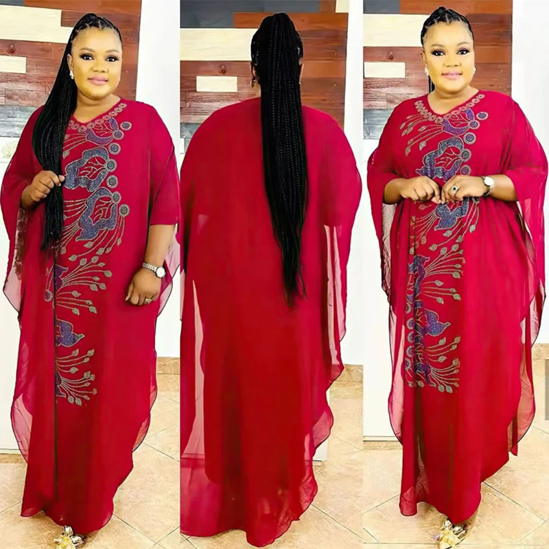African Dresses for Women Moroccan Kaftan Diamonds Abaya Dubai Caftan Loose Dress Muslim Arabic Robe Islamic Abayas Eid Ramadan
African Dresses for Women Moroccan Kaftan Diamonds Abaya Dubai Caftan Loose Dress Muslim Arabic Robe Islamic Abayas Eid Ramadan