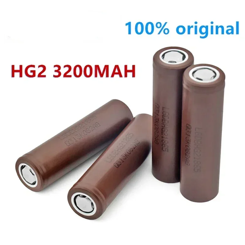 100% New Original HG2 18650 Battery 3200mAh Battery 18650 HG2 3.7V Discharge 25A Dedicated For Power Rechargeable Battery
100% New Original HG2 18650 Battery 3200mAh Battery 18650 HG2 3.7V Discharge 25A Dedicated For Power Rechargeable Battery