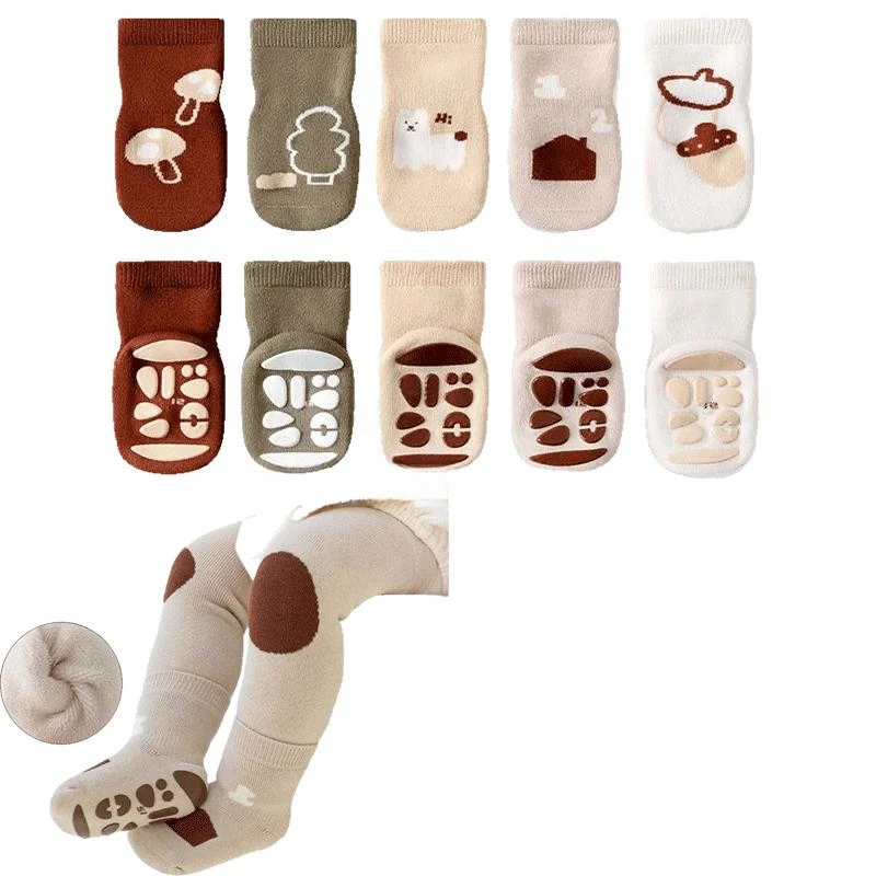 Baby Socks Knee Pads Thickened Terry Warm Leg Warmers Over-the-knee Mid-high Children's Crawling Non-slip and Long
Baby Socks Knee Pads Thickened Terry Warm Leg Warmers Over-the-knee Mid-high Children's Crawling Non-slip and Long