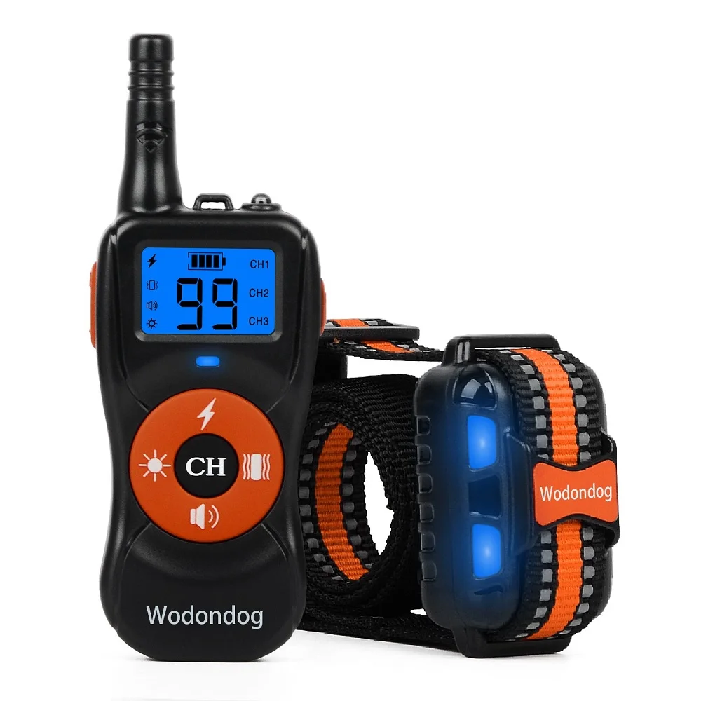 Pet Dog Electric Training Collar with Remote Control Professional Anti-Barking Waterproof Rechargeable Equipment Training Modes
Pet Dog Electric Training Collar with Remote Control Professional Anti-Barking Waterproof Rechargeable Equipment Training Modes