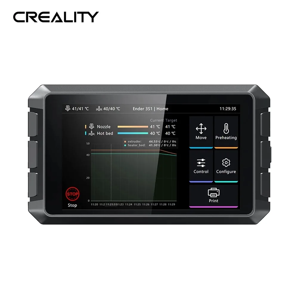 CREALITY Sonic Pad RAM 2G ROM 8G 7.0'' Multi Touch Screen Klipper System Print Speed Up For Ender-3V2/3S1/3S1PRO FDM 3D Printer
CREALITY Sonic Pad RAM 2G ROM 8G 7.0'' Multi Touch Screen Klipper System Print Speed Up For Ender-3V2/3S1/3S1PRO FDM 3D Printer