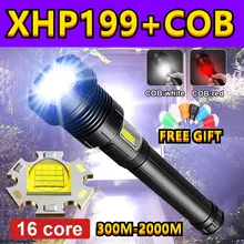 Super XHP199 Most Powerful LED Flashlight 26650 Rechargeable Tactical Torch USB Hunting Lantern XHP90 High Power LED Flashlights
Super XHP199 Most Powerful LED Flashlight 26650 Rechargeable Tactical Torch USB Hunting Lantern XHP90 High Power LED Flashlights