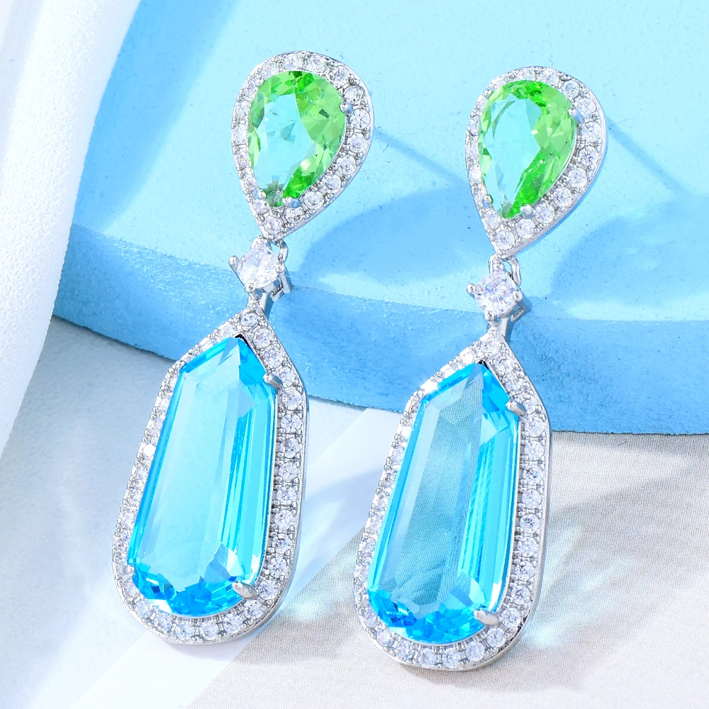 Kellybola Brand New Design Romantic Blue Pink Earrings for Women Bridal Wedding Party Boho Charm Ins Style Jewelry Sweet Cute
Kellybola Brand New Design Romantic Blue Pink Earrings for Women Bridal Wedding Party Boho Charm Ins Style Jewelry Sweet Cute