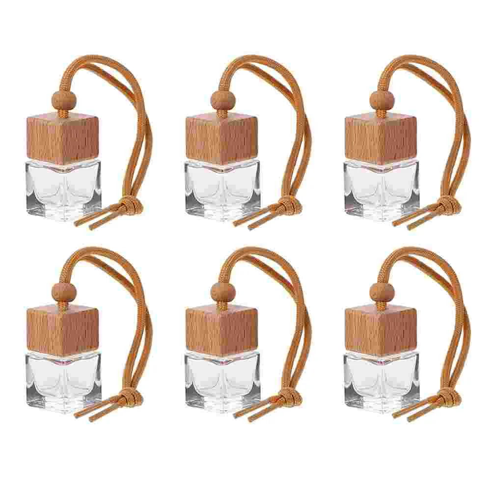 6 Pcs Pendant Car Perfume Bottle Decor Essential Oil Diffuser Glass Aromatherapy Bottles
6 Pcs Pendant Car Perfume Bottle Decor Essential Oil Diffuser Glass Aromatherapy Bottles