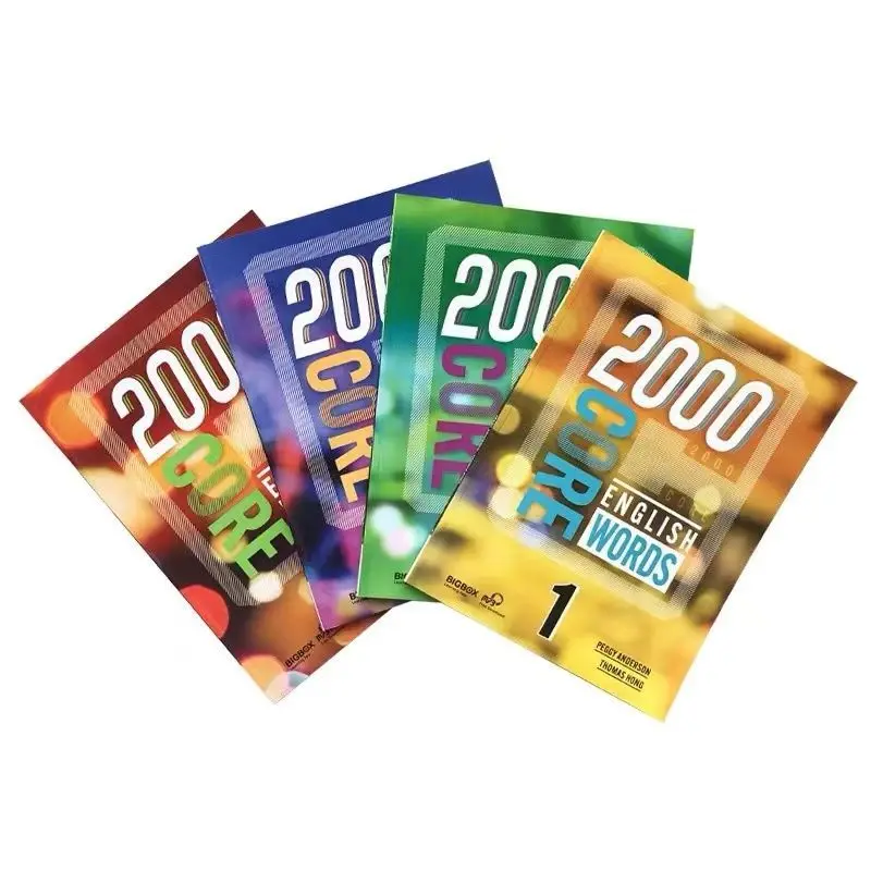 2000 words Core English Words 1--4 full set of common words English single dictionary test preparation materials English book
2000 words Core English Words 1--4 full set of common words English single dictionary test preparation materials English book