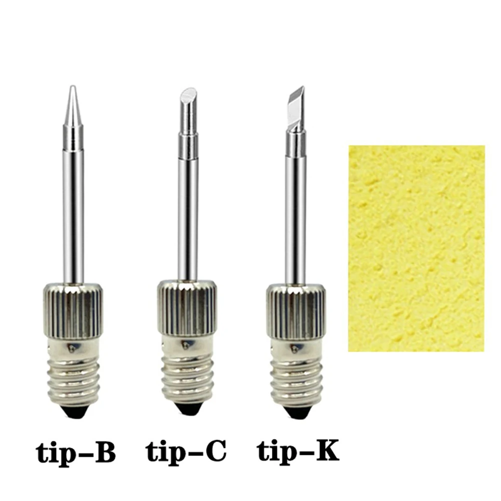 3 Types 1pc E10 Interface Soldering Iron Tips Welding Tips USB Soldering Tip Set B C K Type 2024 Hot Sale
3 Types 1pc E10 Interface Soldering Iron Tips Welding Tips USB Soldering Tip Set B C K Type 2024 Hot Sale
