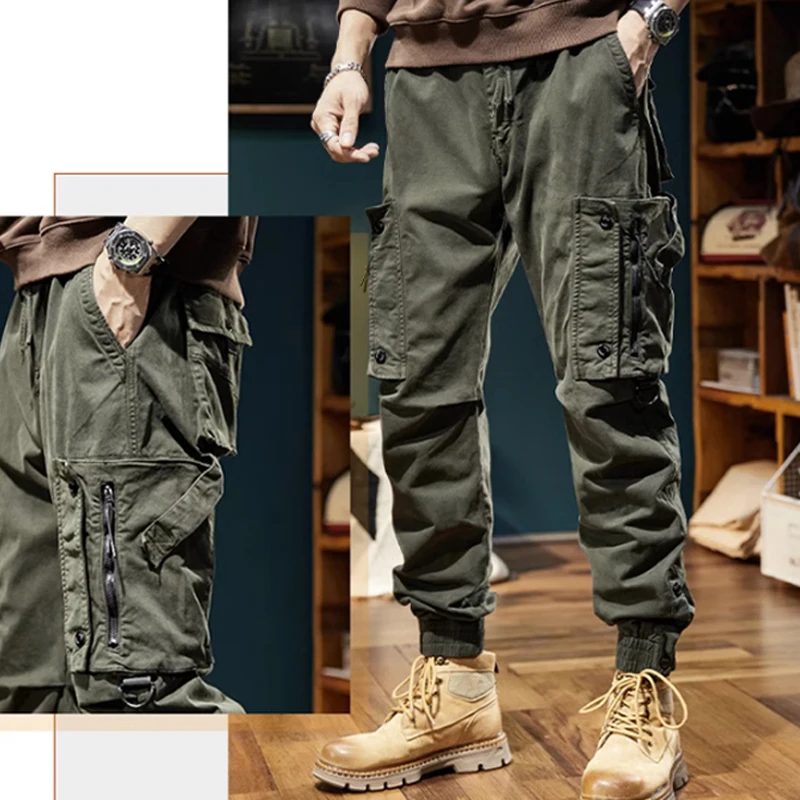 

American style work pants, men's leggings, new functional city outdoor commuting mountain style tactical casual pants