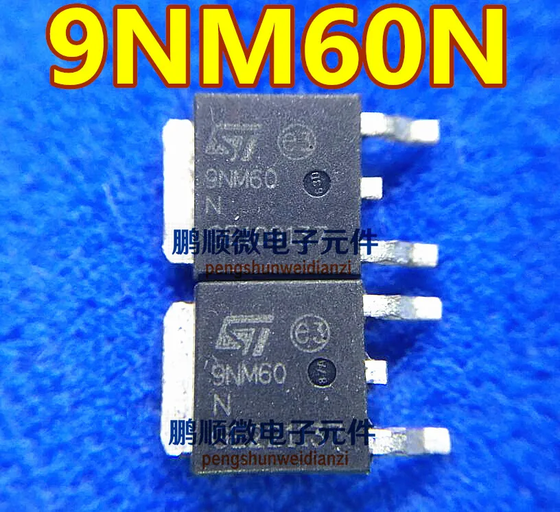 30 шт. оригинальный новый 9NM60N STD9NM60N мощный моп-транзистор 6.5A 600VTO-252
30 шт. оригинальный новый 9NM60N STD9NM60N мощный моп-транзистор 6.5A 600VTO-252