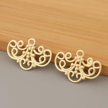 30pcs/Lot Gold Tone Hollow Chandelier Connectors Link Charms Pendants 2 Sided for Jewelry Making Accessories 30x20mm
30pcs/Lot Gold Tone Hollow Chandelier Connectors Link Charms Pendants 2 Sided for Jewelry Making Accessories 30x20mm