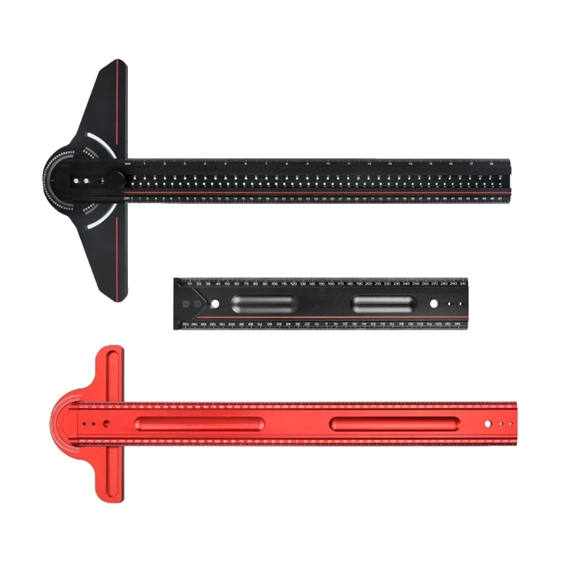 T Type Ruler Aluminum Woodworking Positioning Scribing Square Ruler Gauge Adjustable Protractor Carpenters DIY Dropship
T Type Ruler Aluminum Woodworking Positioning Scribing Square Ruler Gauge Adjustable Protractor Carpenters DIY Dropship