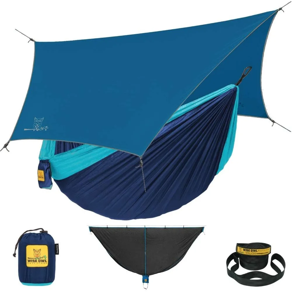 Hammock Camping Double & Single with Tree Straps - USA Based Hammocks Brand Gear, Indoor Outdoor Backpacking
Hammock Camping Double & Single with Tree Straps - USA Based Hammocks Brand Gear, Indoor Outdoor Backpacking