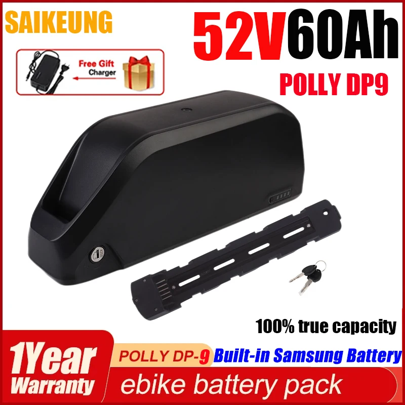 Hailong Max 52v 60ah Battery 36V Rechargeable 48V Electric Bike 3000w Polly DP-9 20ah 25 30ah 40ah 50ah Scooter Lithium Battery
Hailong Max 52v 60ah Battery 36V Rechargeable 48V Electric Bike 3000w Polly DP-9 20ah 25 30ah 40ah 50ah Scooter Lithium Battery