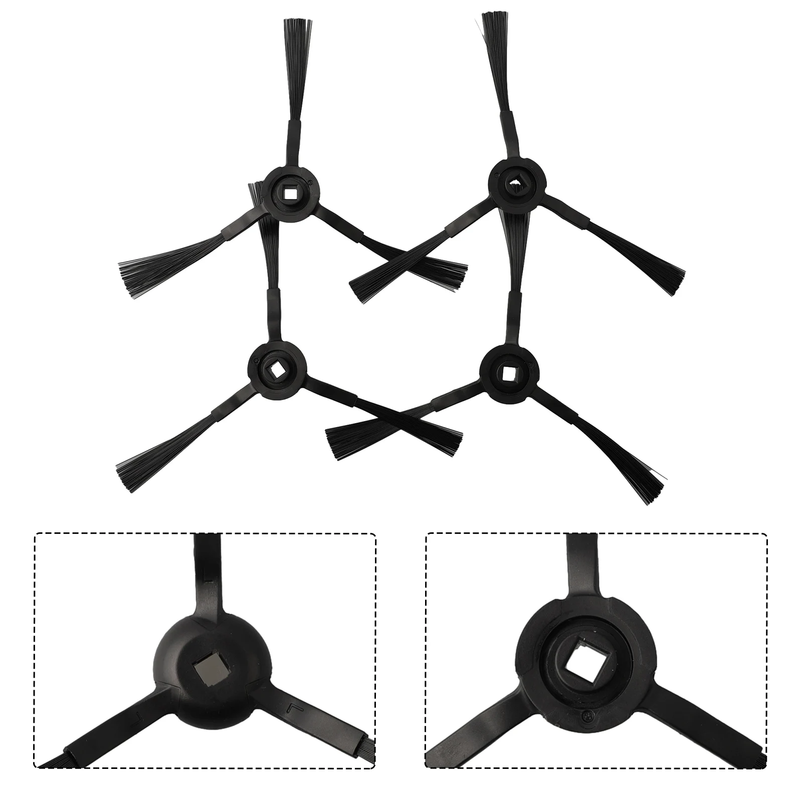 4Pcs Side Brushes For RoboVac L35/L35+/LR30+ Sweeper Replacement Accessories Vacuum Cleaner Fittings
4Pcs Side Brushes For RoboVac L35/L35+/LR30+ Sweeper Replacement Accessories Vacuum Cleaner Fittings