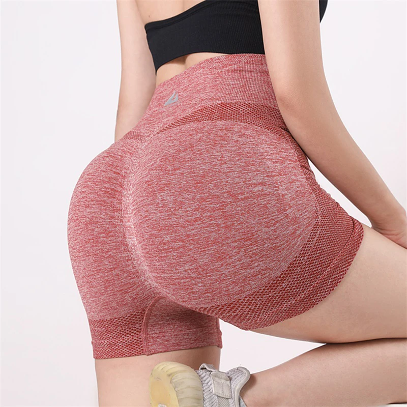 Women High Waist Gym Shorts Sef9c4946c42a4846bb895fba62b19d10z
