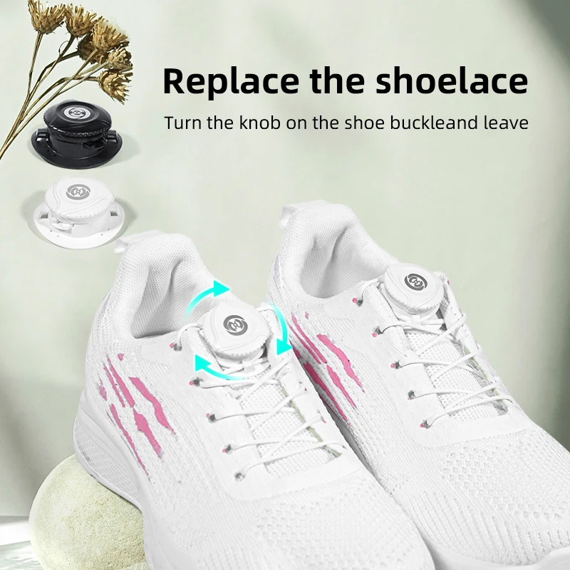 

1Pair Automatic Laces Sneakers Swivel Buckle Shoelaces Without Ties Adults Kids Lazy No Tie Shoe Laces Shoe Accessories 120CM