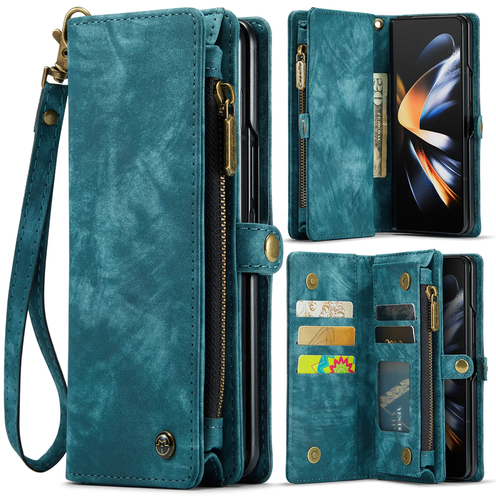 Business Zipper Multi Cards Solt Wallet Leather Case For Samsung Galaxy Z Fold 5 4 5G Full Protection Purse Pocket Book Cover
Business Zipper Multi Cards Solt Wallet Leather Case For Samsung Galaxy Z Fold 5 4 5G Full Protection Purse Pocket Book Cover