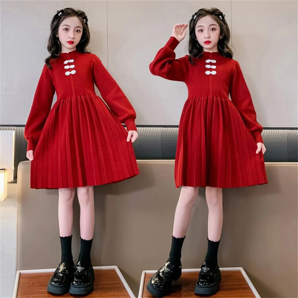 2024 Winter Children's Dress Princess Dress New Year's Clothing Gauze Skirt Plush Girl Dress M23060
2024 Winter Children's Dress Princess Dress New Year's Clothing Gauze Skirt Plush Girl Dress M23060