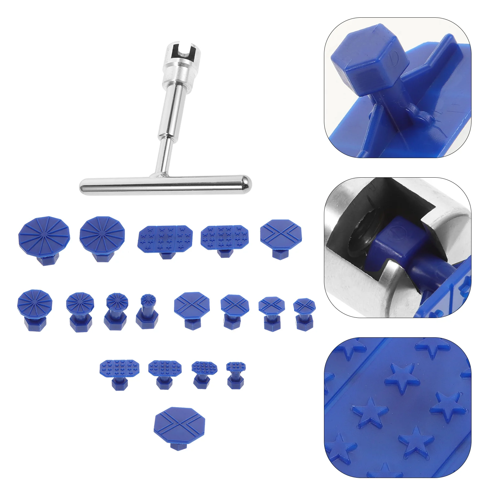 Car Puller Automotive Trim Removal Tool Suite Dent Remover for Refrigerator Metal Body Repair Tools Kit Tabs
Car Puller Automotive Trim Removal Tool Suite Dent Remover for Refrigerator Metal Body Repair Tools Kit Tabs
