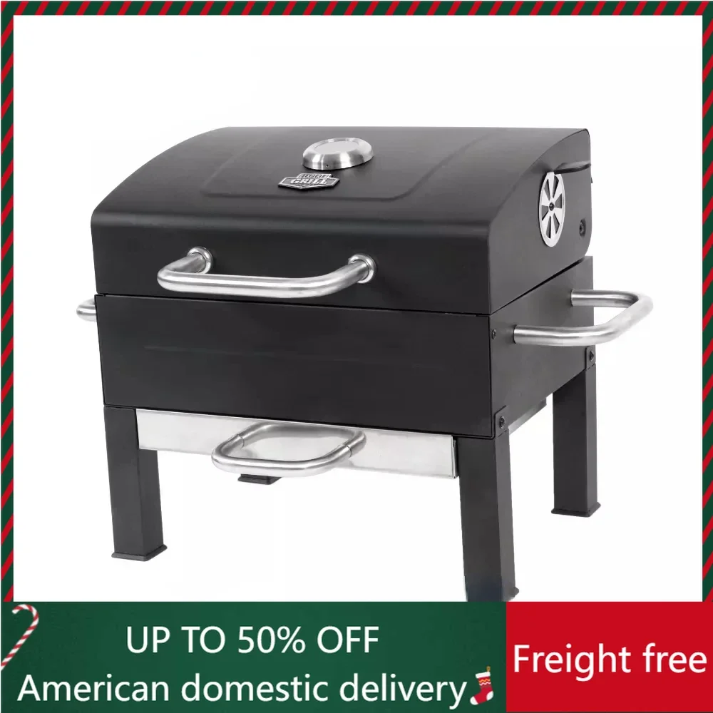 Black and Stainless Steel Camping Supplies Grill Premium Portable Charcoal Grill Freight Free Barbecue Equipment Stove Camp
Black and Stainless Steel Camping Supplies Grill Premium Portable Charcoal Grill Freight Free Barbecue Equipment Stove Camp