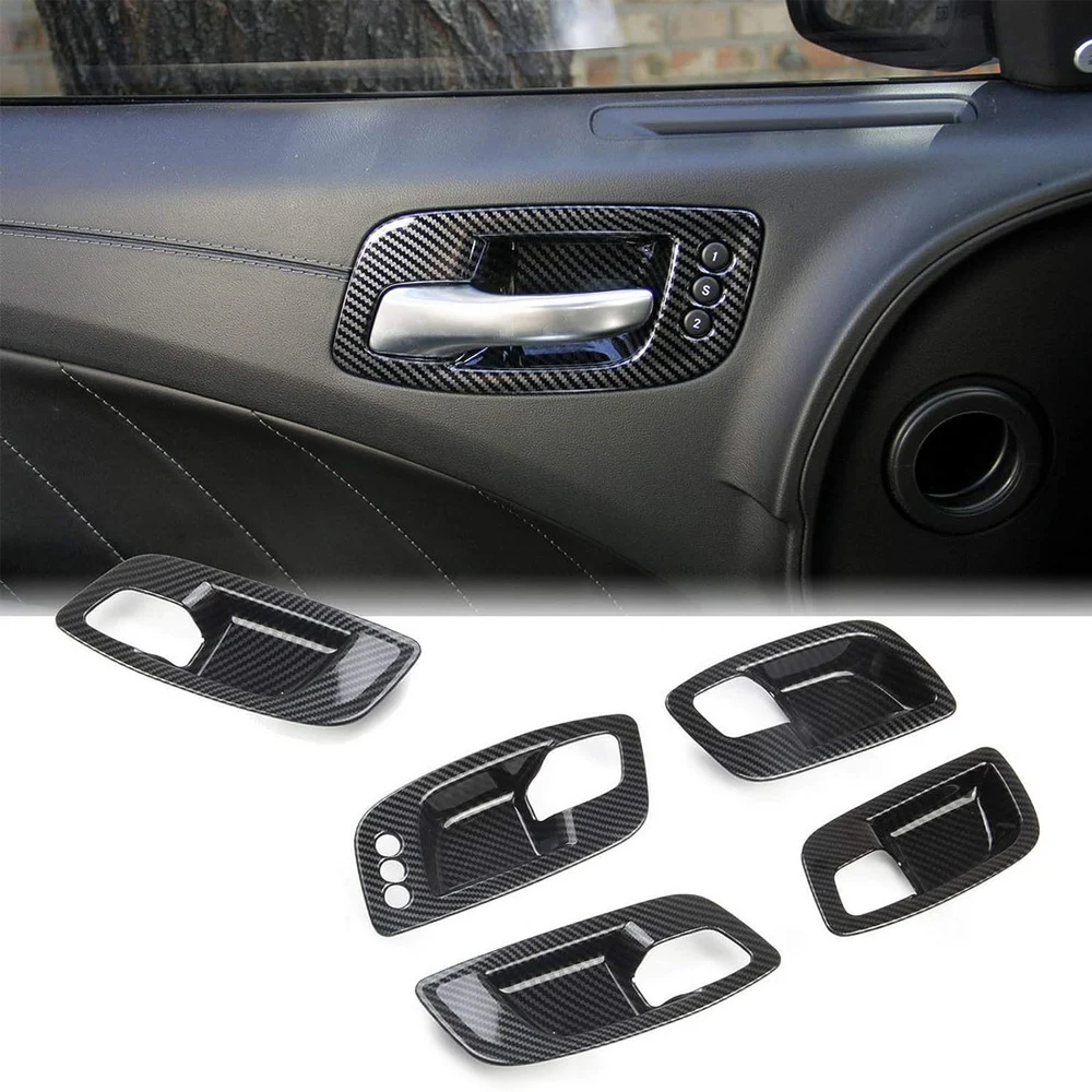 Car-styling Inner Door Handle Cover Trim Carbon Fiber Style For Dodge Charger 2016 2017 2018 2019 2020 2021
Car-styling Inner Door Handle Cover Trim Carbon Fiber Style For Dodge Charger 2016 2017 2018 2019 2020 2021