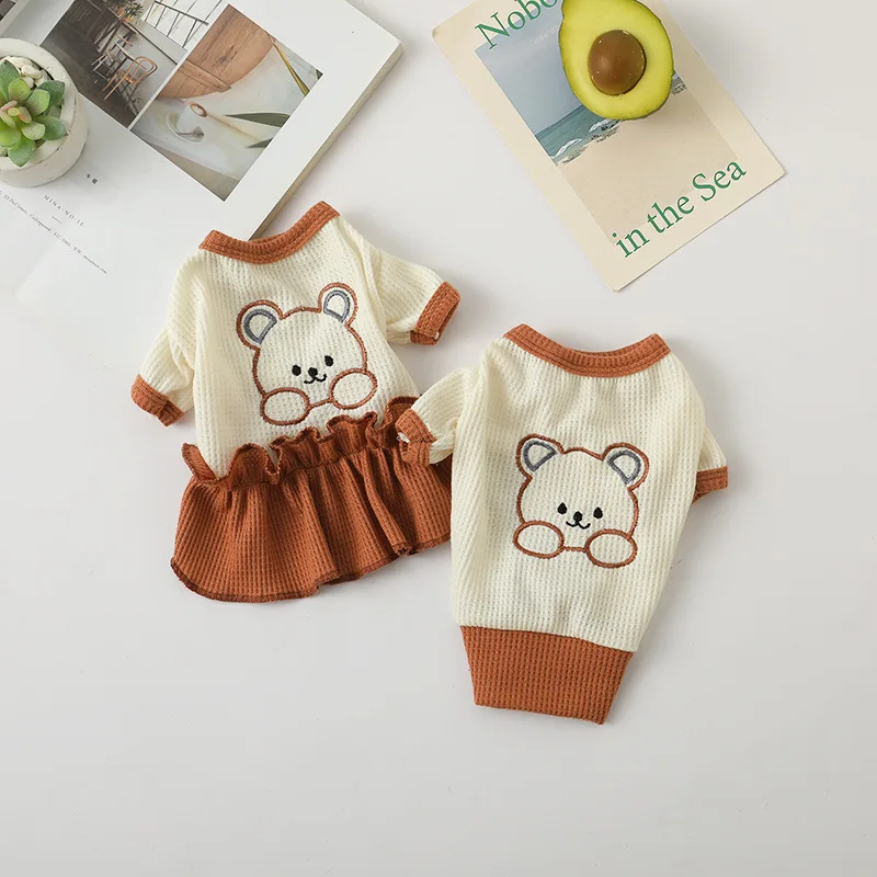 Pet Skirt Summer Couple Bottom Shirt Cat Clothes Cute Cartoon Dog Skirt Wholesale Dog Dress
Pet Skirt Summer Couple Bottom Shirt Cat Clothes Cute Cartoon Dog Skirt Wholesale Dog Dress