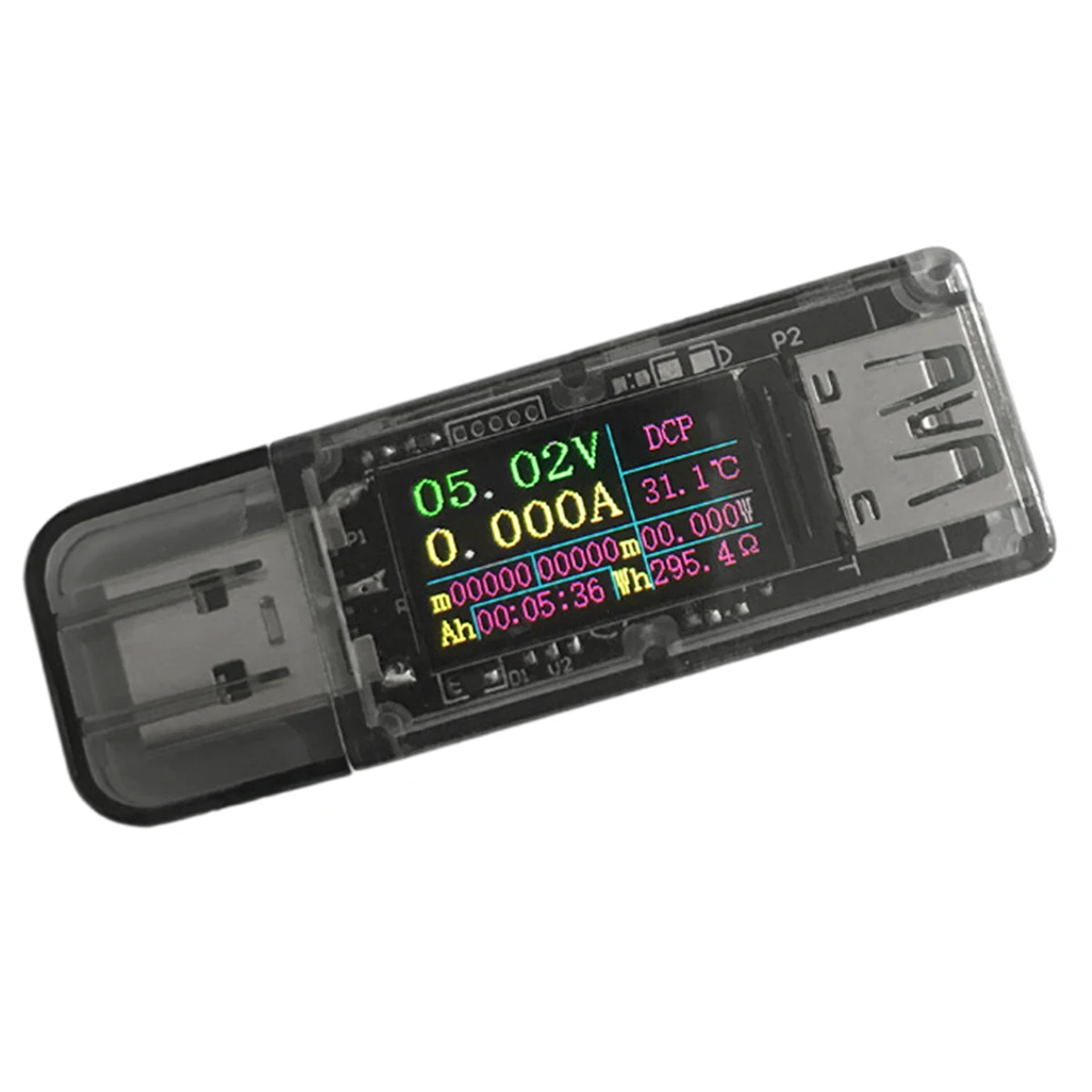 ZK-UT 5A USB Color Screen Tester 0.96-Inch IPS Voltmeter Power Capacity Fast Charging Protocol QC2.0/3.0 Charger Tester
ZK-UT 5A USB Color Screen Tester 0.96-Inch IPS Voltmeter Power Capacity Fast Charging Protocol QC2.0/3.0 Charger Tester