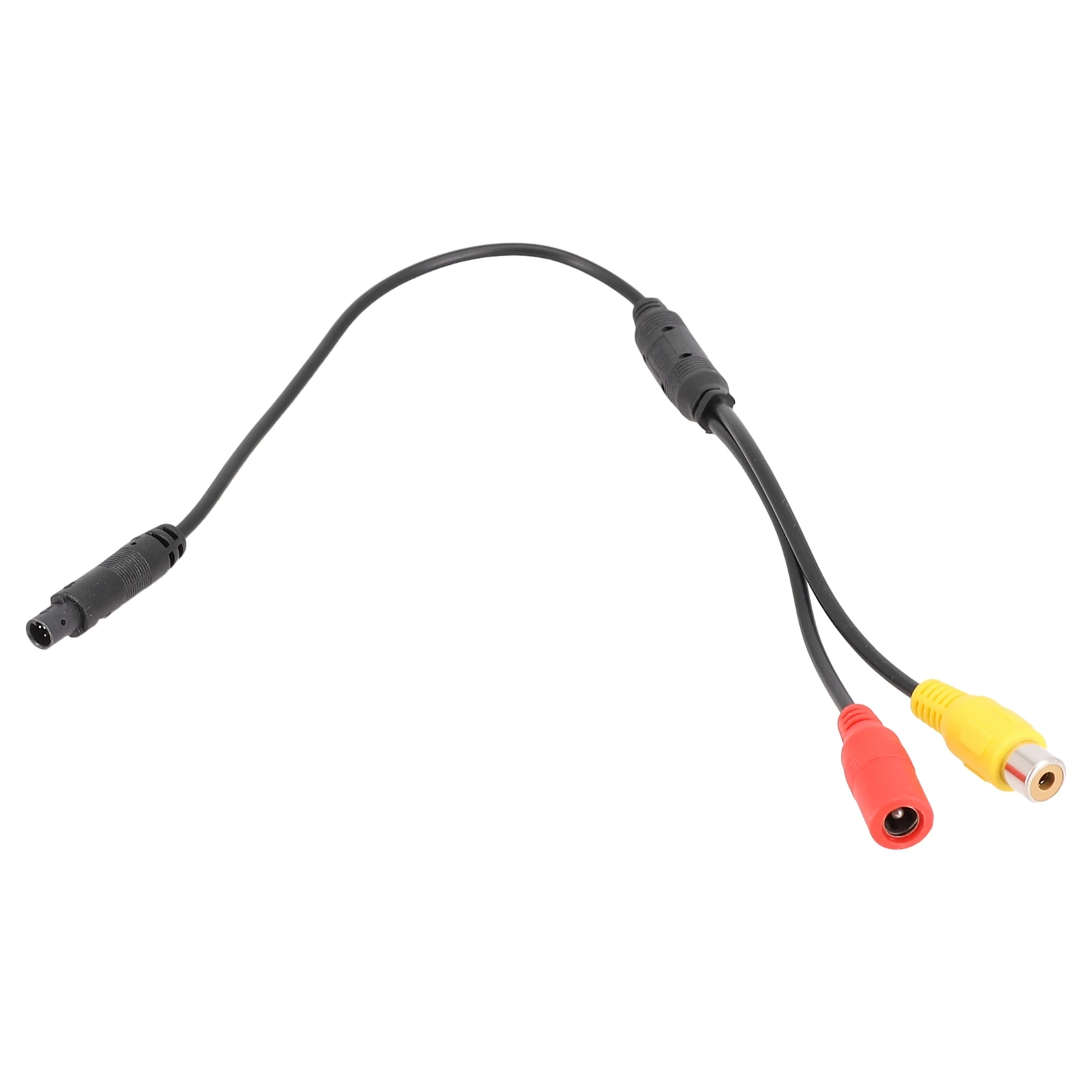 

Auto Backup Reverse Camera 4-Pin Male To CVBS RCA Female Connector Wire Harness Signal Power Adapter Accessories