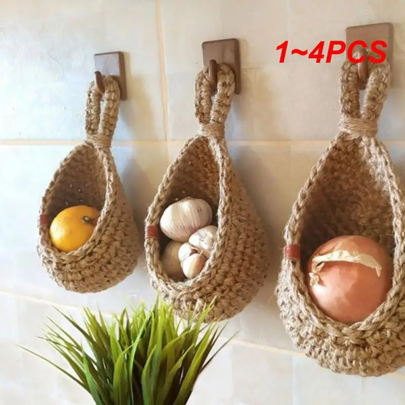 Hanging Wall Vegetable Fruit Baskets Handwoven Jute Hanging Basket Teardrop Plant Basket Kitchen Decor Storage Container
Hanging Wall Vegetable Fruit Baskets Handwoven Jute Hanging Basket Teardrop Plant Basket Kitchen Decor Storage Container