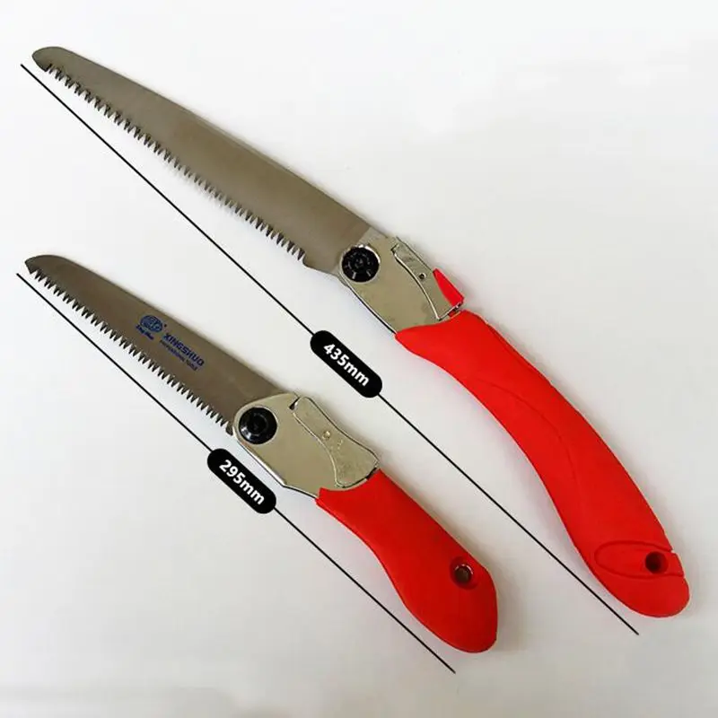 

Mini Portable Home Manual Pruning Hacksaws Garden Folding Trimming Saw Pruning Garden Household Anti-skip Hand Steel Sawing Tool