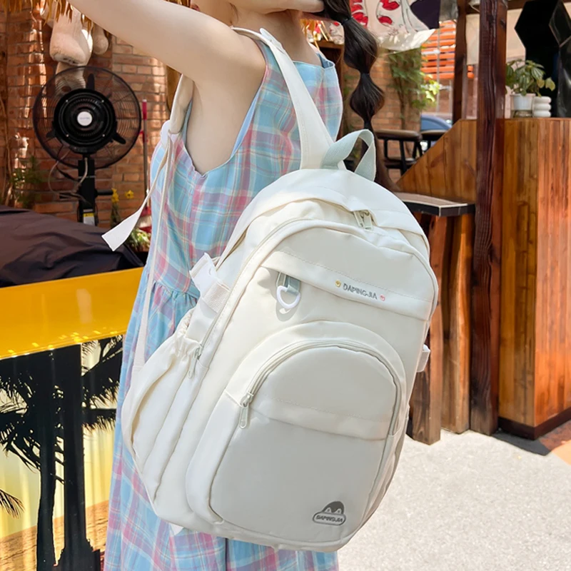 Female Travel Waterproof Book Bags Fashion Ladies Cute Laptop Trendy Women College Student Backpack Girl Kawaii Nylon School Bag
Female Travel Waterproof Book Bags Fashion Ladies Cute Laptop Trendy Women College Student Backpack Girl Kawaii Nylon School Bag