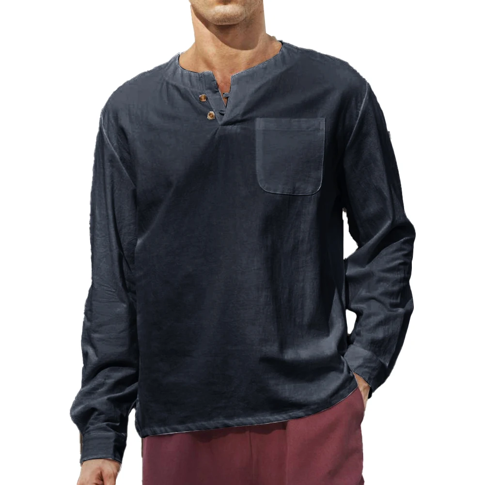 T-Shirt Shirt LIGHTWEIGHT Long Sleeve Male Mens T Shirt 70%Linen Muscle BEATIFUL NICE Solid Breathable Fashion
T-Shirt Shirt LIGHTWEIGHT Long Sleeve Male Mens T Shirt 70%Linen Muscle BEATIFUL NICE Solid Breathable Fashion
