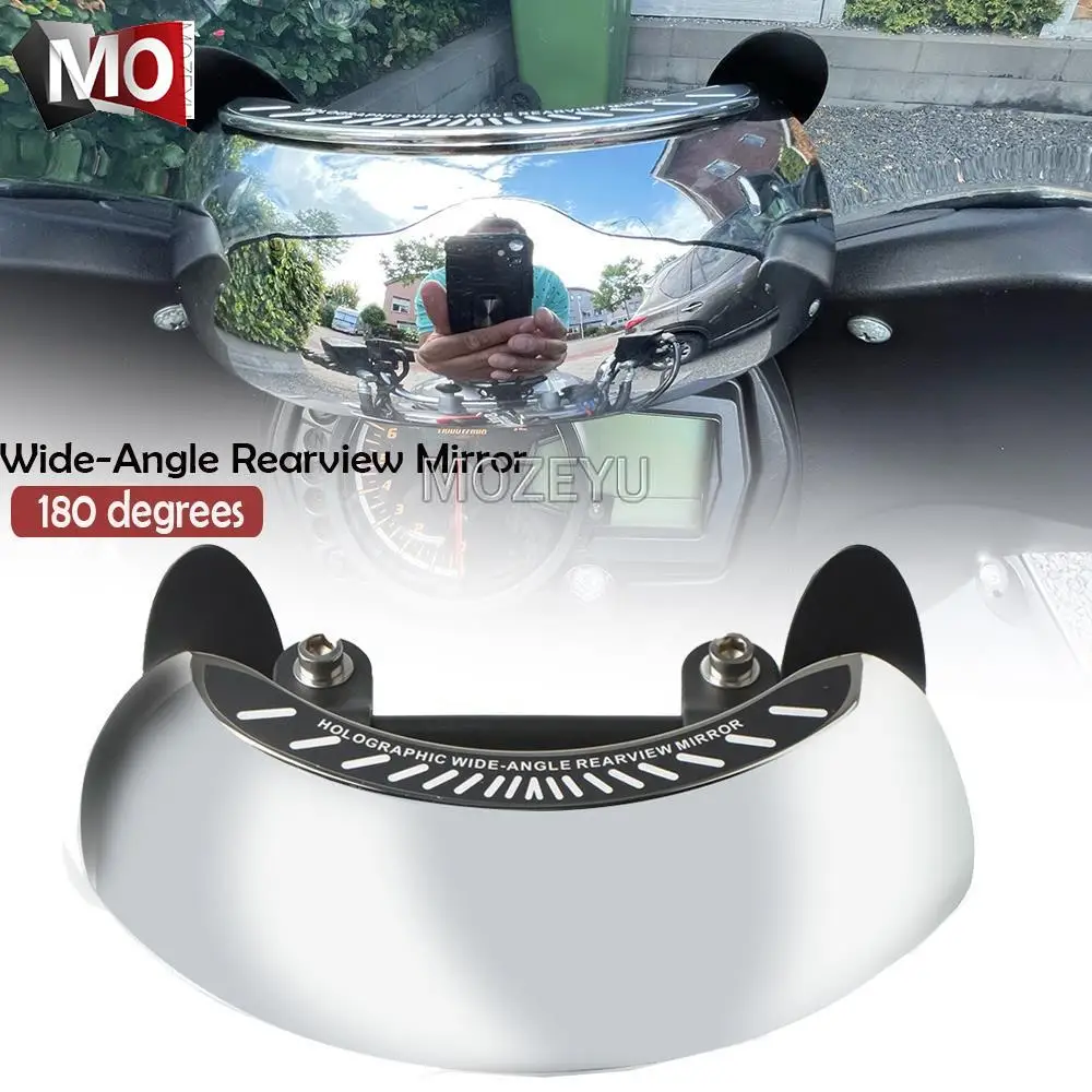 For BMW R1200GS R1250GS For HONDA SUZUKI Universal Motorcycle Rearview Mirror Rear View Mirror 180 degrees Wide Angle Windscreen
For BMW R1200GS R1250GS For HONDA SUZUKI Universal Motorcycle Rearview Mirror Rear View Mirror 180 degrees Wide Angle Windscreen