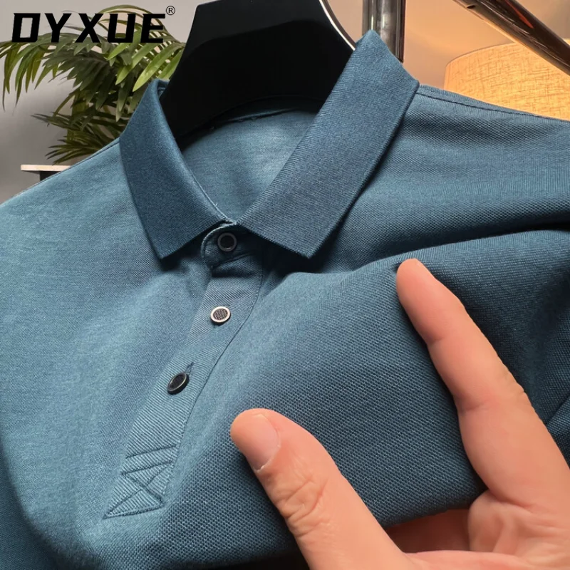 DYXUE Men's 100% Solid Color Cotton Fashion Short-sleeved Polo Shirt Golf Business Casual Comfortable Trendy Cool New Top M-4XL
DYXUE Men's 100% Solid Color Cotton Fashion Short-sleeved Polo Shirt Golf Business Casual Comfortable Trendy Cool New Top M-4XL