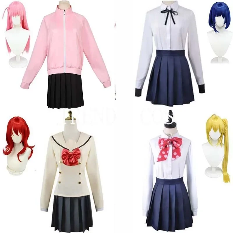 Костюм для косплея аниме Hitori готовая Косплей Костюм Yamada Ryocosplay Kita Ikuyo наряды Ijichi Nijika JK Униформа юбка для девочек комикс Con Show
Костюм для косплея аниме Hitori готовая Косплей Костюм Yamada Ryocosplay Kita Ikuyo наряды Ijichi Nijika JK Униформа юбка для девочек комикс Con Show