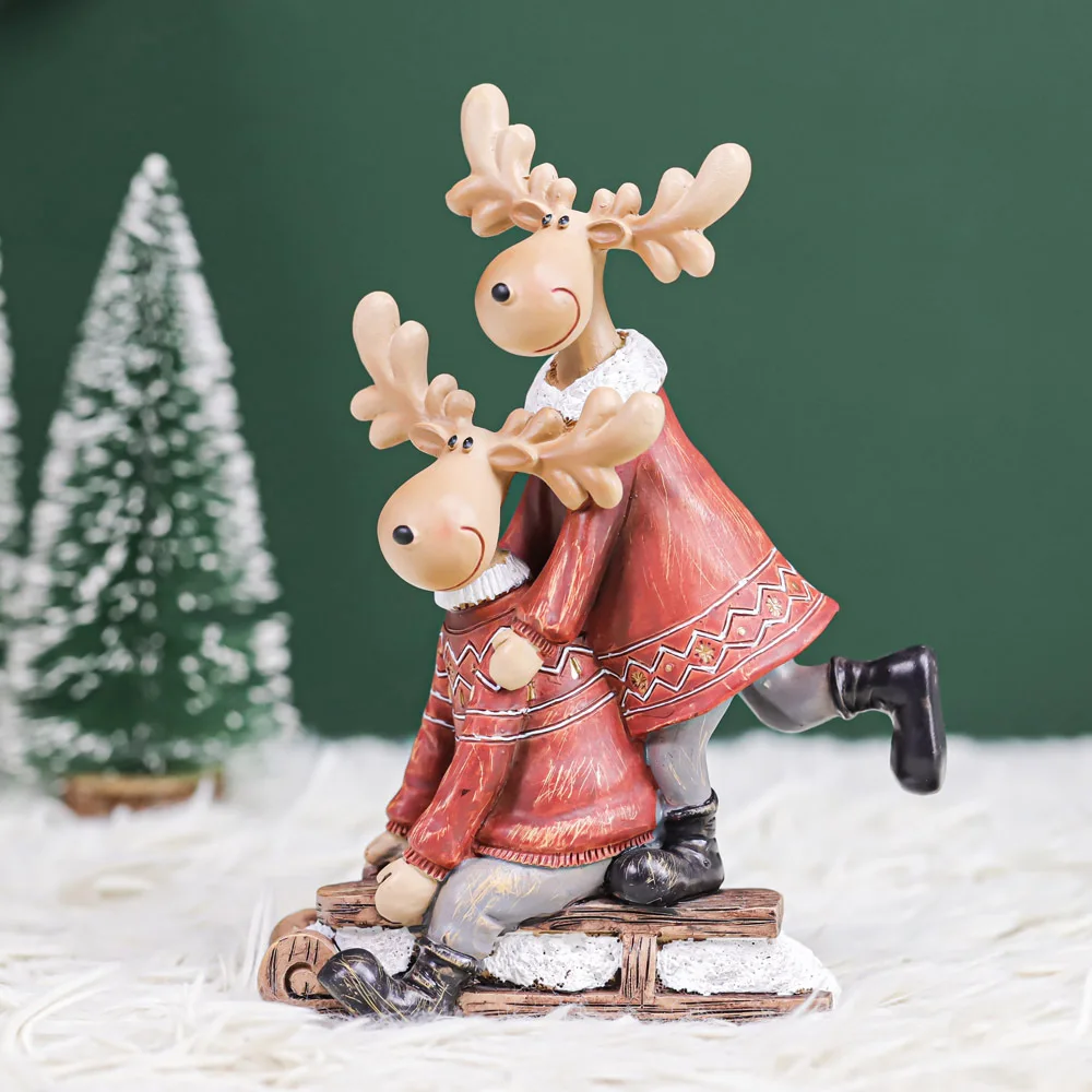 Danish Style Christmas Decorations Elk Sculpture Game Room Living Room Children's Room Decorations Resin Table Decorations
Danish Style Christmas Decorations Elk Sculpture Game Room Living Room Children's Room Decorations Resin Table Decorations