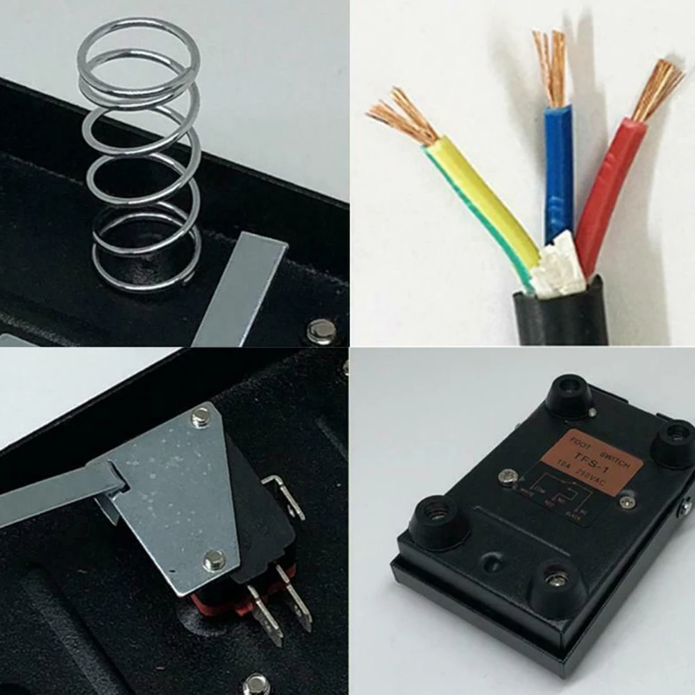 Spot Welded Foot Pedal Welding 1pc Metal TFS-1 Welder 5A Accessories Anti-skid Control Cutting Foot Controller
Spot Welded Foot Pedal Welding 1pc Metal TFS-1 Welder 5A Accessories Anti-skid Control Cutting Foot Controller