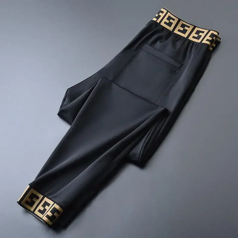 Брюки мужские из вискозы, тонкие спортивные штаны в Европейском стиле, до щиколотки, быстросохнущие повседневные спортивные штаны 
Брюки мужские из вискозы, тонкие спортивные штаны в Европейском стиле, до щиколотки, быстросохнущие повседневные спортивные штаны