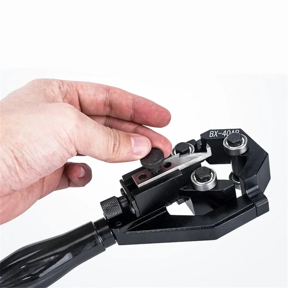 BX-40 Electrician Wire Stripper Plier 20-40mm Crimping Pliers Mechanical Tools for Men Electric Cable Stripper Electricity Tool
BX-40 Electrician Wire Stripper Plier 20-40mm Crimping Pliers Mechanical Tools for Men Electric Cable Stripper Electricity Tool