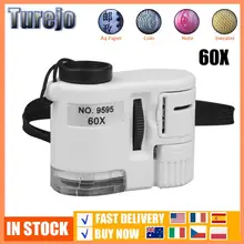 60X Handheld Magnifier Magnifying Loupe With LED Light UV Light Luminated Pocket Microscope Jewelry Magnifier For Jewelry
60X Handheld Magnifier Magnifying Loupe With LED Light UV Light Luminated Pocket Microscope Jewelry Magnifier For Jewelry